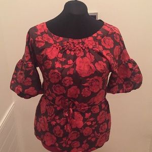 Anthropologie blouse size medium